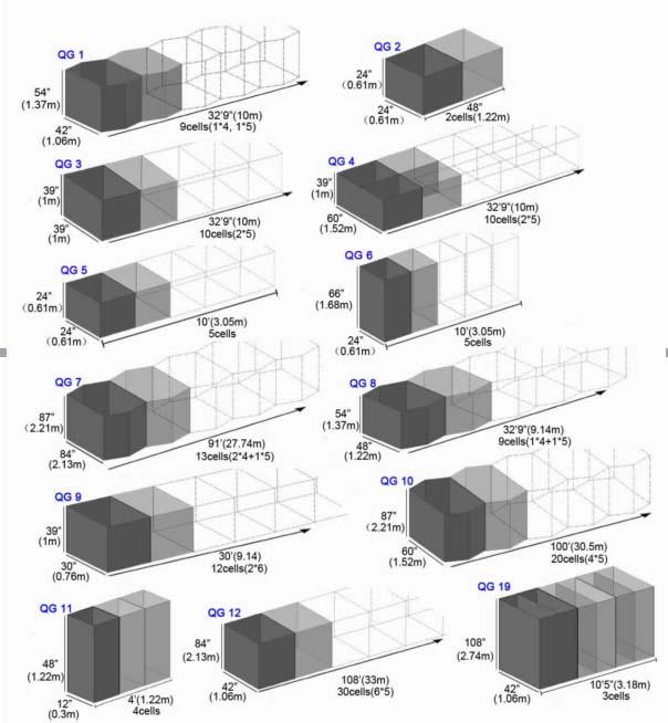 Galwanizowany drut żelazny System barierowy bastion obronny 3,0 mm 50x50 mm 1