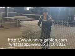 Wytwarzanie sieci gabionowej - krawędź uchwytu ręcznego