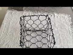 Powierzchnia z galwanizowanym gabionem z powłoką PVC do stabilizacji i ochrony