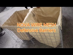 Wojskowe galwanizowane ściany opracowane do zabezpieczenia obwodu