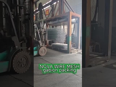 Gabion tkany na zamówienie - Wzory dekoracyjne dla architektury krajobrazu