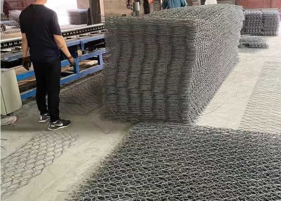 4,0 mm ocynkowane materace gabionowe 60 x 80 mm Rozmiar oczka