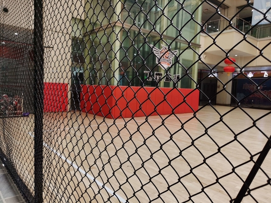 150 g/m2 powłoka Romboidal Chain Link Fence Mesh 3mm OD