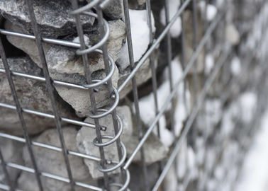 Ocynkowane ocynkowane ściany oporowe Klatki gabionowe Odporność na korozję