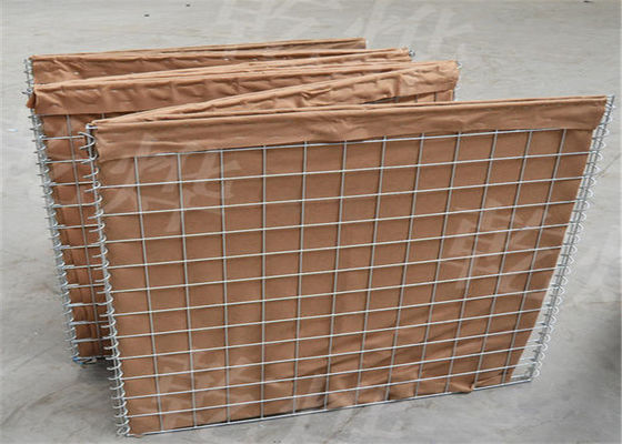 Ocynkowany drut żelazny Hesco Bastion Barrier System 3,0 mm 50x50 mm