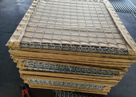Geotekstil Tkanina waga 300g/m2 Bastion piaskowy Dziura ścienna Rozmiar 76,2x76,2mm Wysoka wytrzymałość