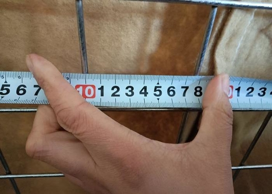 Bezpieczne i krajobrazowe łatwo spawane pudełko gabionowe wojskowe bariery obronne 76,2 x 76,2 mm 4,0 mm