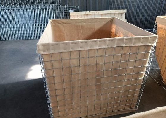 Z galwanizowanego drutu stalowego bariery piaskowe wojskowe dla infrastruktury krytycznej