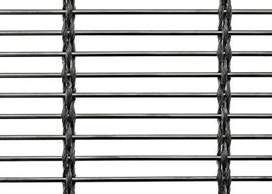 Architektoniczny kabel ścienny Dekoracyjne panele tkane z siatki drucianej SS 304
