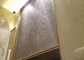 20% otwartej powierzchni Ss304 Karbowana dekoracyjna siatka druciana w ścianie architektonicznej