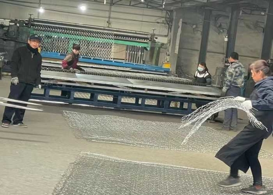 Ciężko działające materace gabionowe powlekane w PVC do stabilizacji gleby