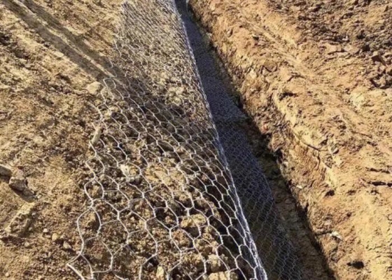 Metalowe kosze z gabionu z wysokim poziomem powłoki cynkowej / łatwa metoda budowy certyfikowana ISO9001