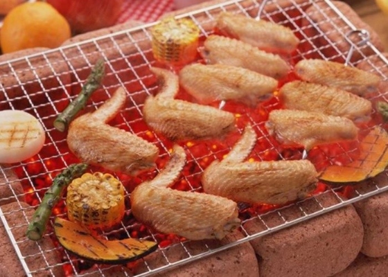Lekka prostokątna siatka grillowa ze stali nierdzewnej 304