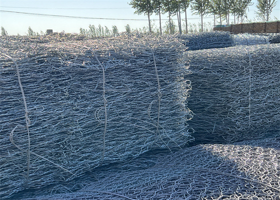 50mm X 50mm Gabion Wire Mesh Kontrola i przewodnik wody lub powodzi