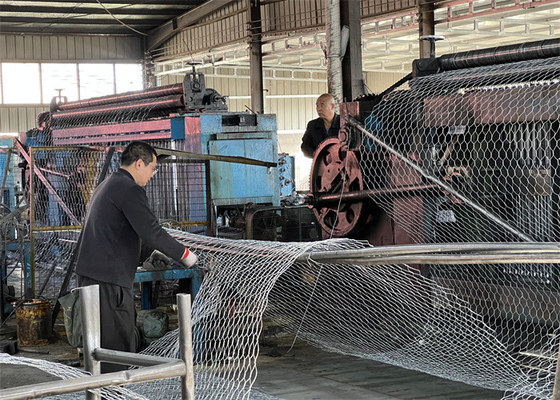 Kontrola powodzi 3,2 mm Gabion Mesh Klatka Do kamienia worek pudełka gabion Rzeka napełnienie worki gabion