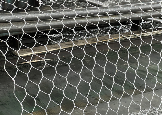 1x1x1m Gabion Wire Mesh PVC Powłoka grubość 0,2-1 mm