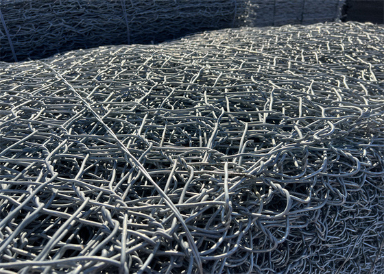 1x1x1m Gabion Wire Mesh PVC Powłoka grubość 0,2-1 mm