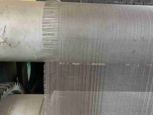 Metaliczna kwadratowa dekoracyjna siatka drutowa ze stali nierdzewnej Weave Wire Mesh Screen Fabric