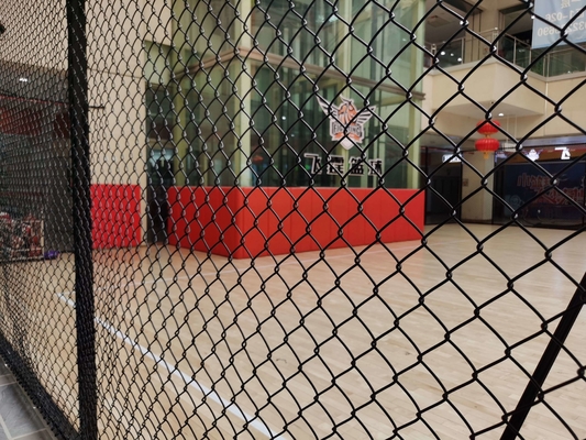 Rolety na zamówienie ze stali węglowej Romboidal Chain Link Fence Mesh dla mieszkań lub gospodarstw rolnych