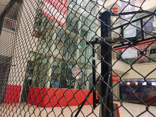 3.0mm Galwanizowany Ogrodzenie Łączników Łańcuchowych Dla Bezpieczeństwa Handlowego Bbasketball Court Plac zabaw