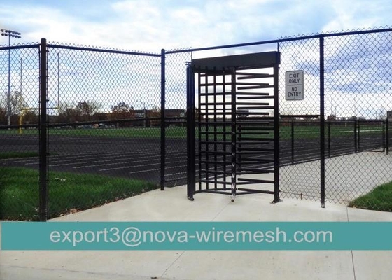 Rolety na zamówienie ze stali węglowej Romboidal Chain Link Fence Mesh dla mieszkań lub gospodarstw rolnych