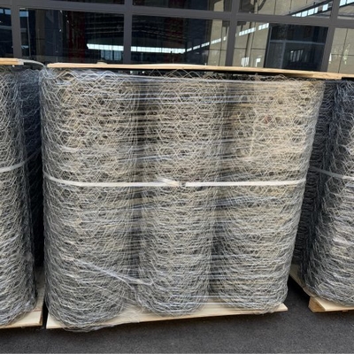 Galwanizowana gabionowa siatka drukowana 80x100 wielkość otworu 2,70 mm średnica drutu