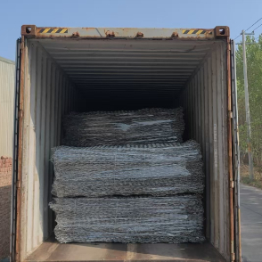 Ocynkowana siatka gabionowa 60x80mm do kontroli erozji i ścian oporowych