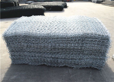 2x1x0,5m Galwanizowana stalowa sześciokątna sieć gabionowa 100x120mm 230g/m2