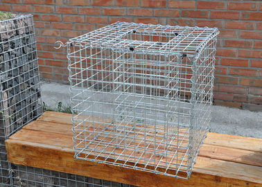Galfan Coated Steel Gabion Baskets Architektura krajobrazu Sztywna struktura Wysoka wytrzymałość