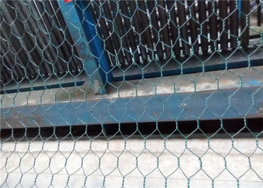 Podwójnie skręcona sześciokątna stalowa siatka z gabionu siatkowego powlekana PVC