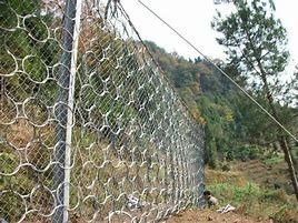 Stalowa ocynkowana ogniowo siatka pierścieniowa Zwykły splot System stabilizacji nachylenia