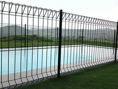 Anti-Corrosion Roll Top Perimeter Fence System with Smooth Rounded Edges for Safe Public Area Use in Gardens, Pathways, and Community Spaces