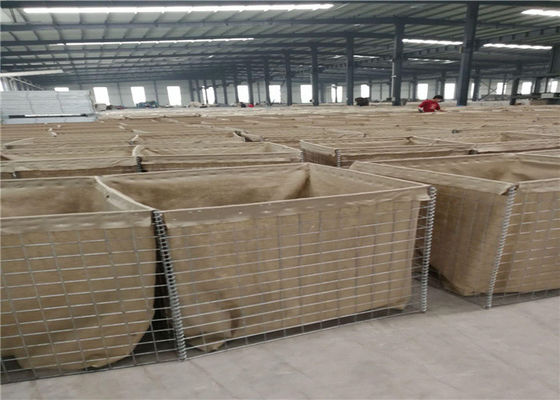 Obronna 76.2x76.2mm Obronna wojskowa bastion Wall Gorąco osuszone Galwanizowane
