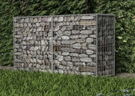 Malowane proszkowo ocynkowane kosze gabionowe 4x1x1m 60x80mm Mesh