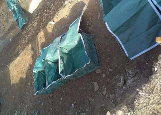 PP Geobags Highway Greening Engineering Galwanizowane metalowe kosze gabionowe