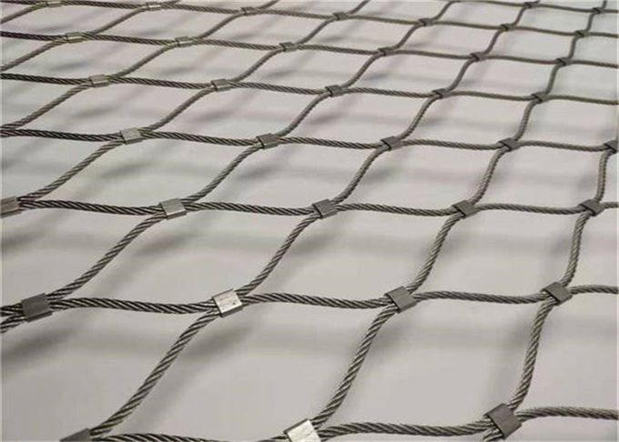 304 Stainless Steel Rope Net – Durable Cable Mesh for Birds and Plants, Ideal for Poultry Breeding, Garden Safety, and Football Fields